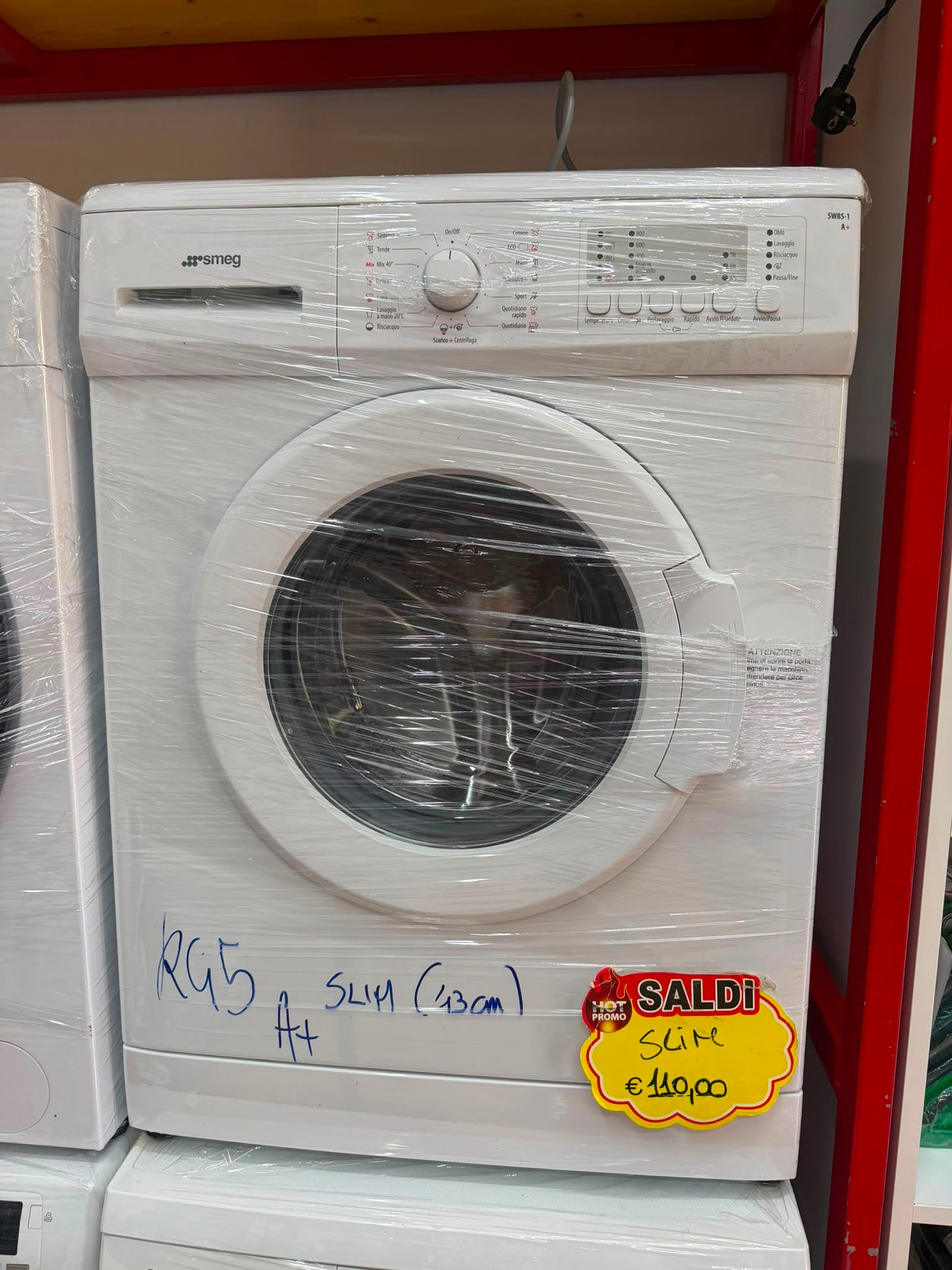 LAVATRICE SMEG 5KG SLIM