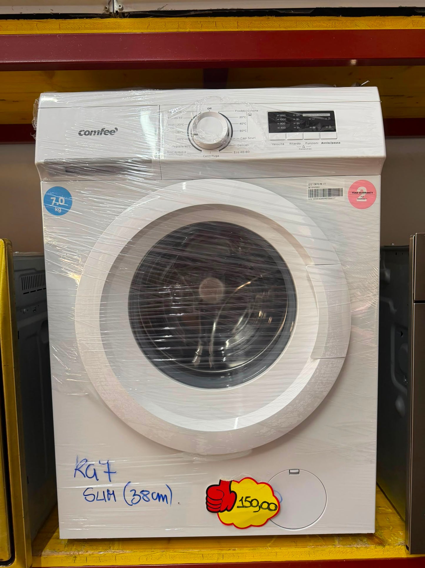 LAVATRICE COMFEE' 7KG SLIM