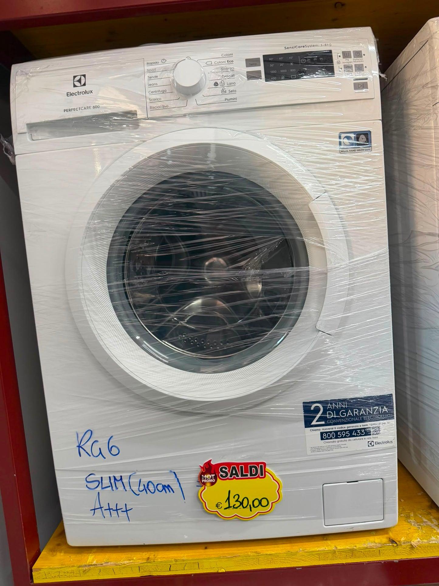LAVATRICE ELECTROLUX 6KG SLIM