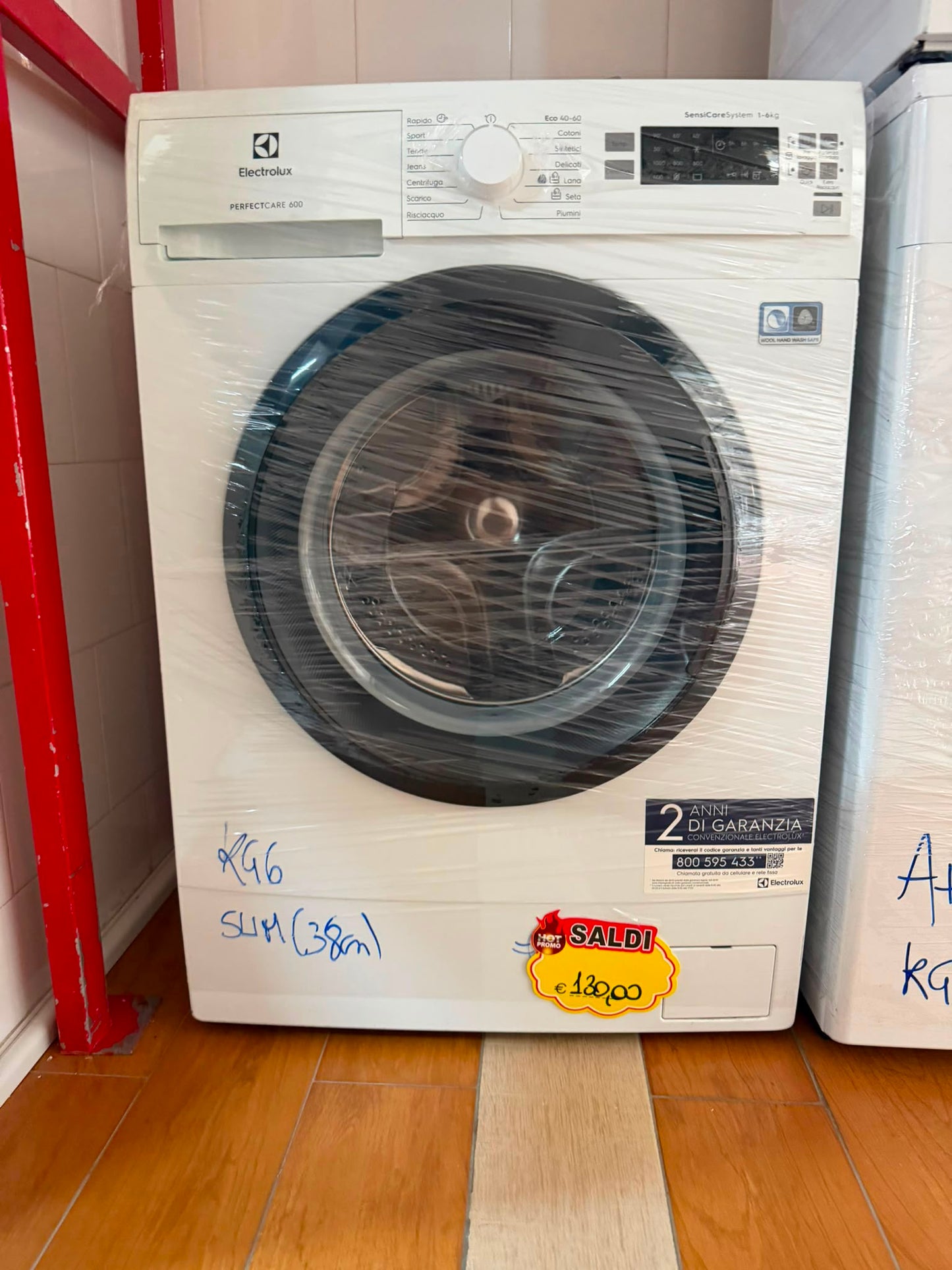 LAVATRICE ELECTROLUX REX 6KG SLIM