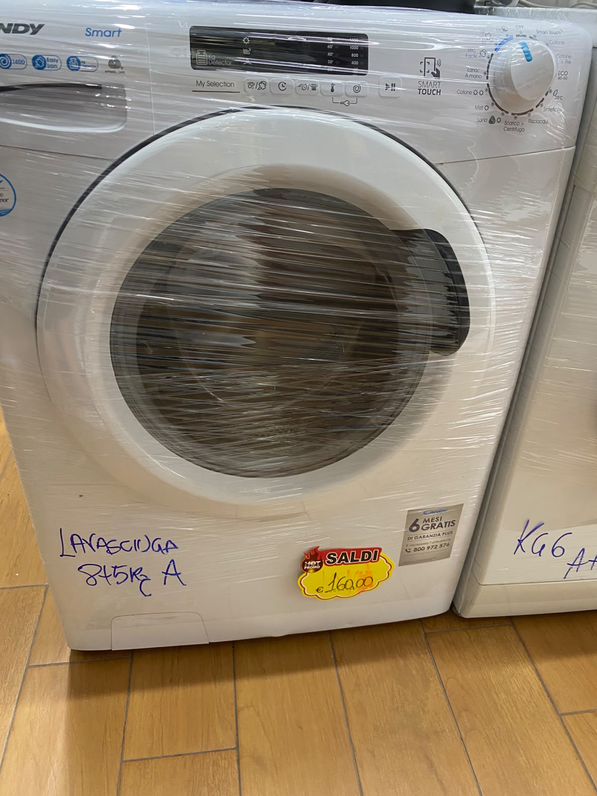 LAVASCIUGA CANDY SMART 8+5KG