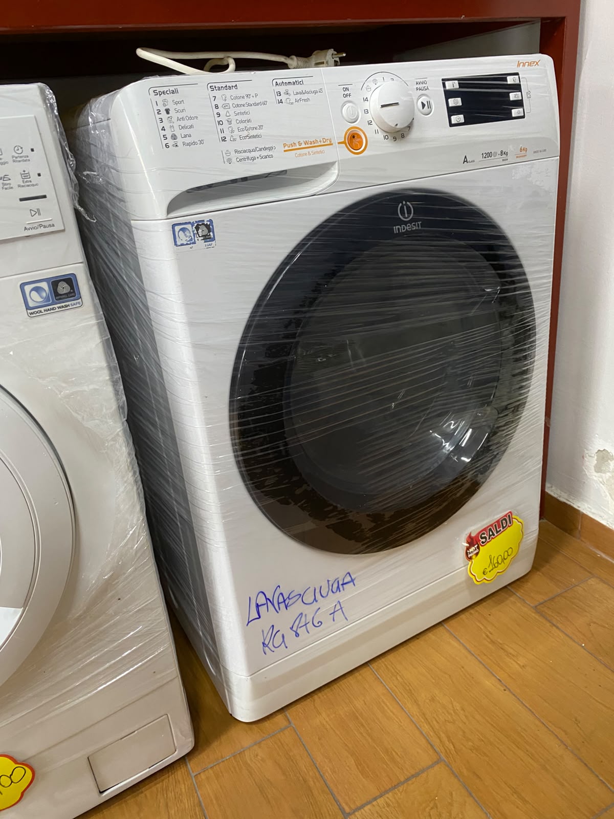 LAVASCIUGA INDESIT INNEX 8+6KG