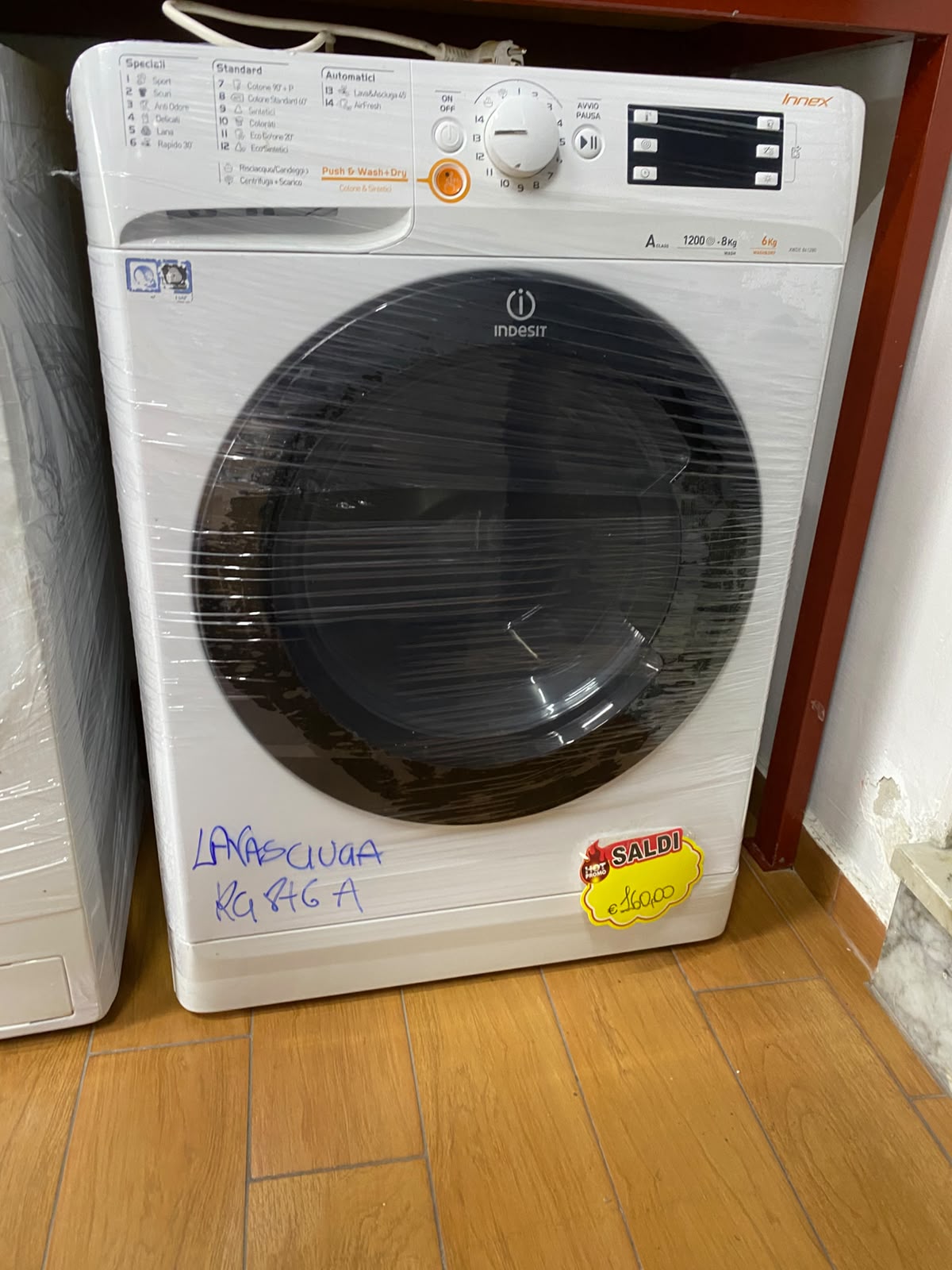 LAVASCIUGA INDESIT INNEX 8+6KG