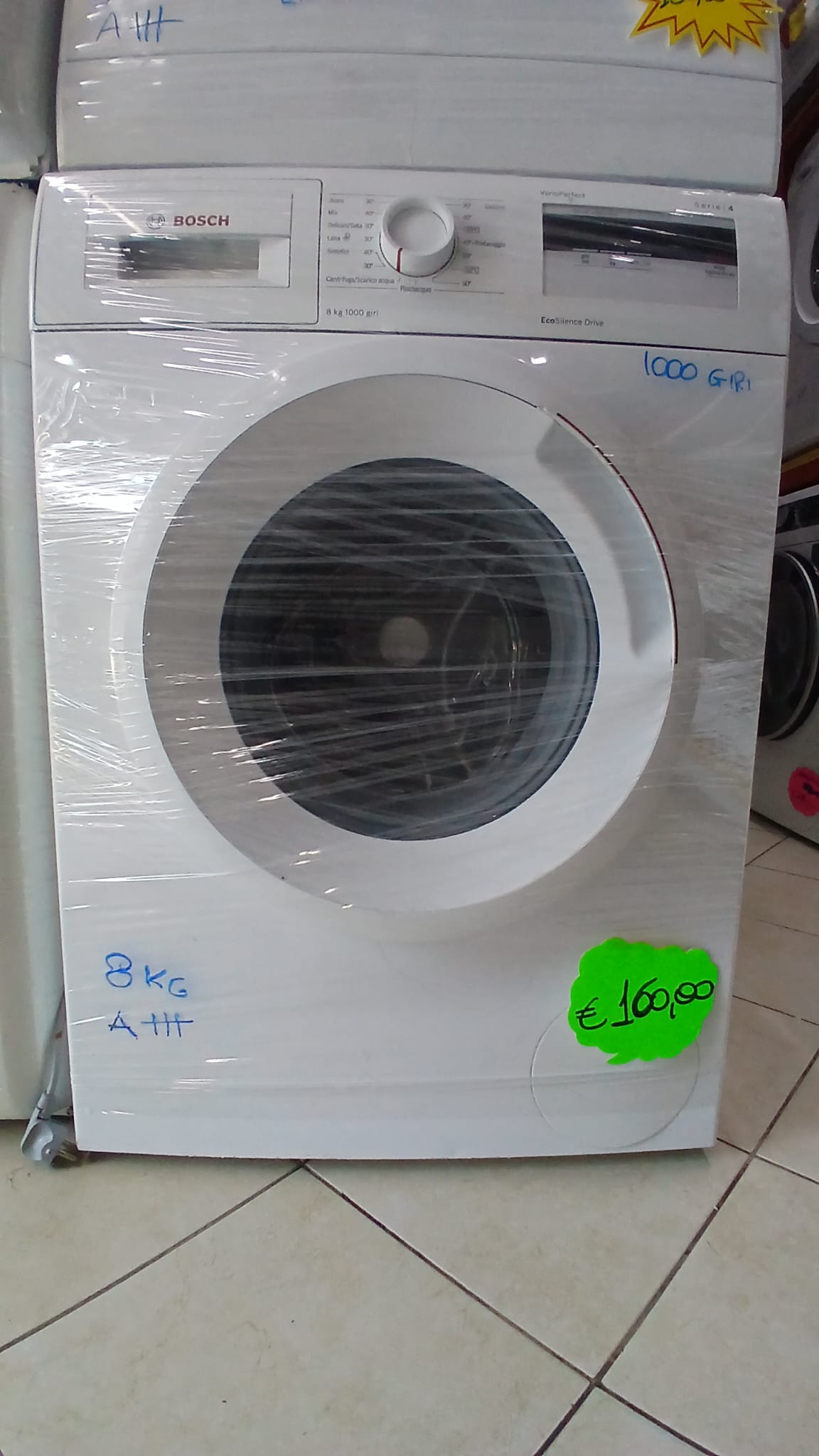 LAVATRICE BOSCH SERIE 4 8KG