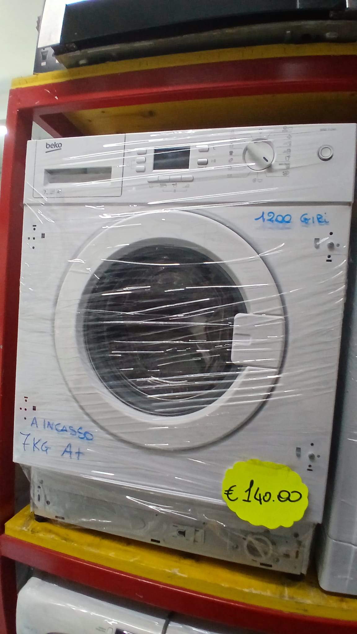LAVATRICE BEKO AD INCASSO 7KG