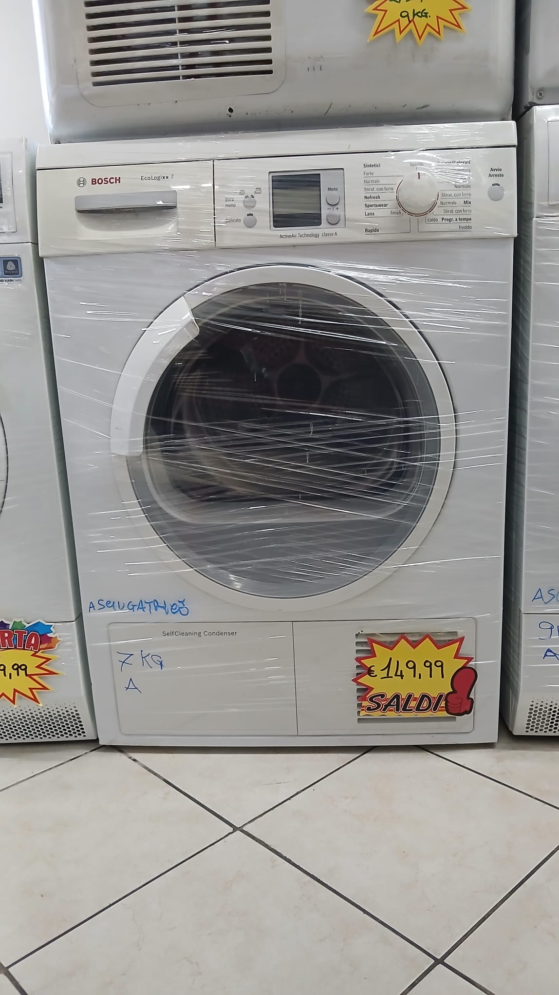 ASCIUGATRICE BOSCH 7KG