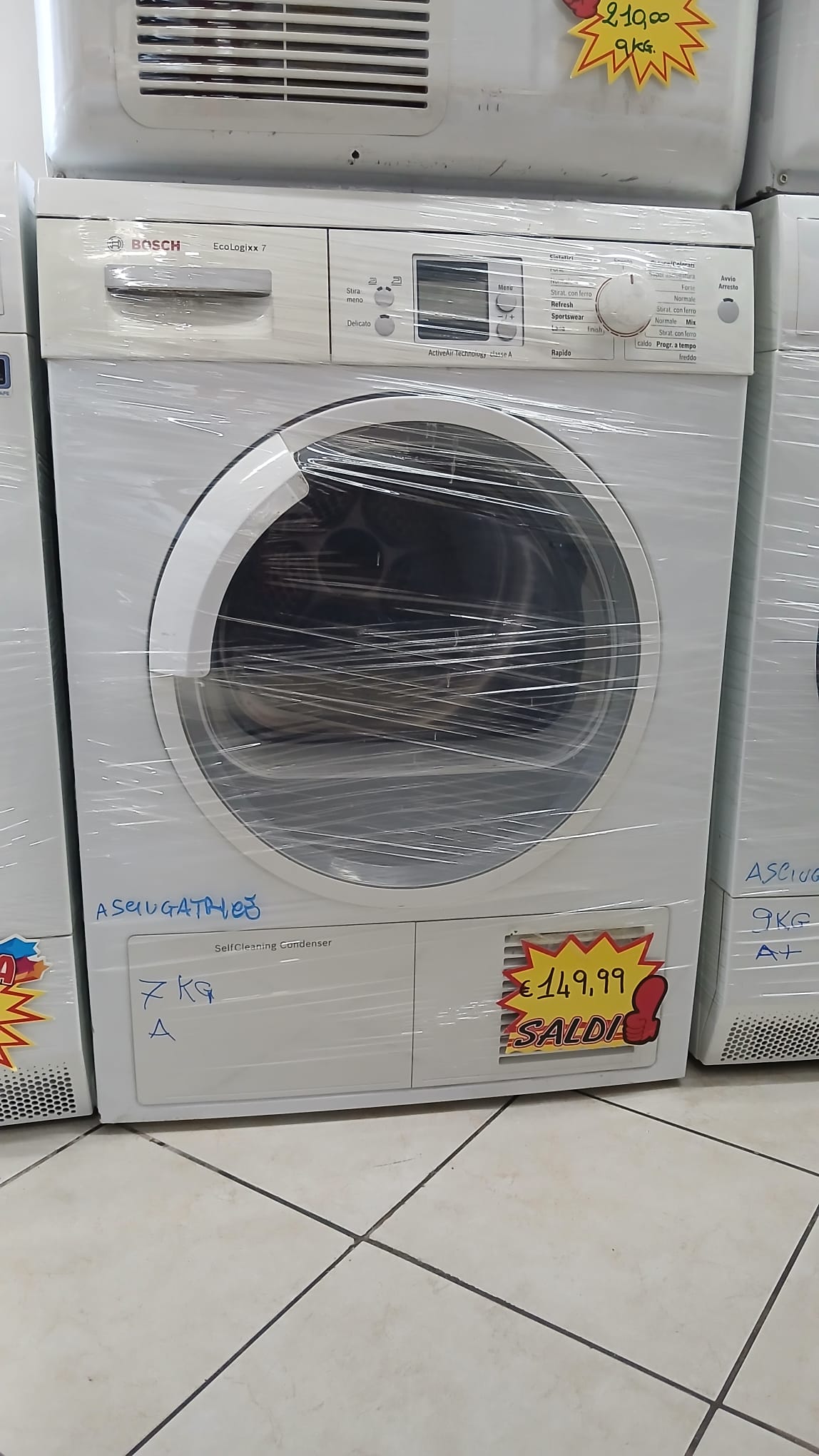 ASCIUGATRICE BOSCH 7KG