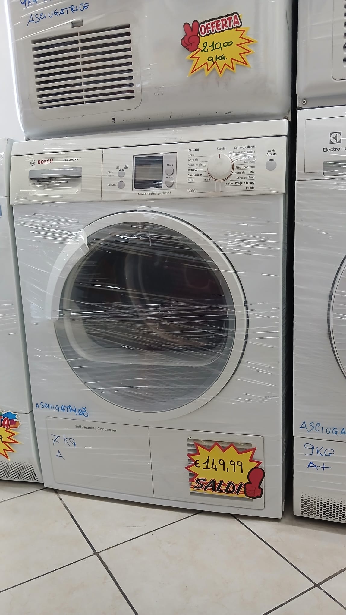 ASCIUGATRICE BOSCH 7KG