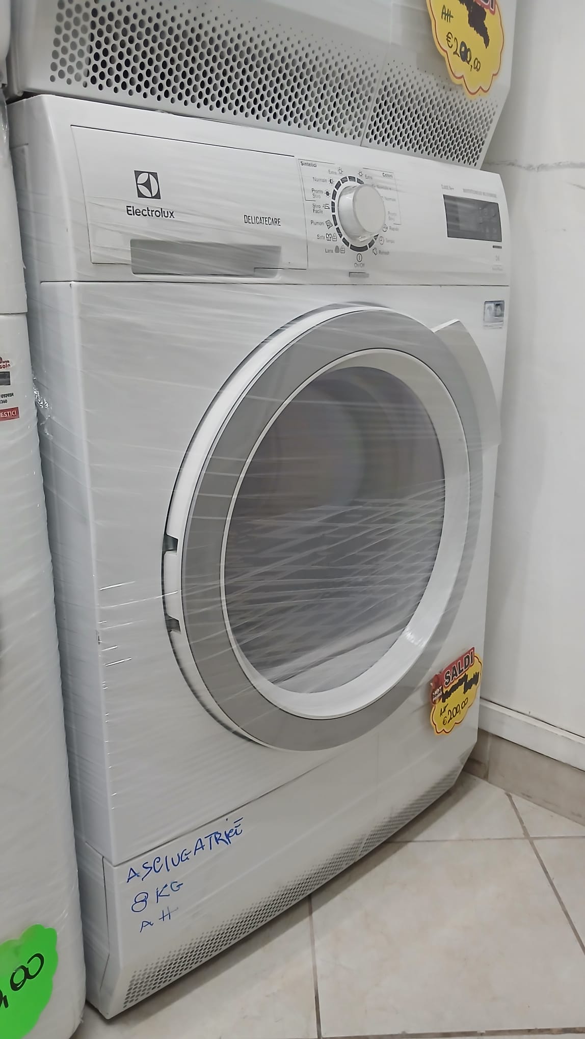 ASCIUGATRICE ELECTROLUX REX 8KG