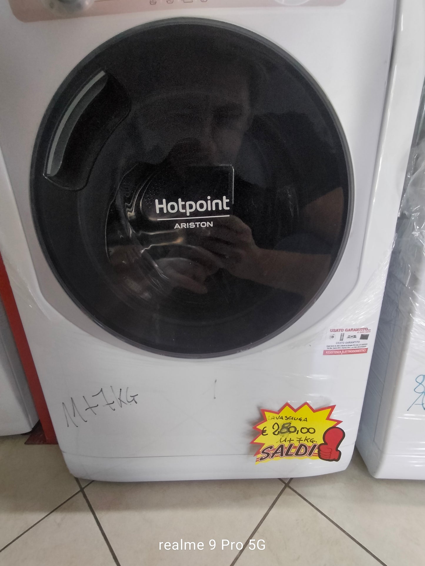 LAVASCIUGA HOTPOINT ARISTON AQUALTIS 11+7KG